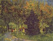 Vincent Van Gogh Allee im Park Germany oil painting artist